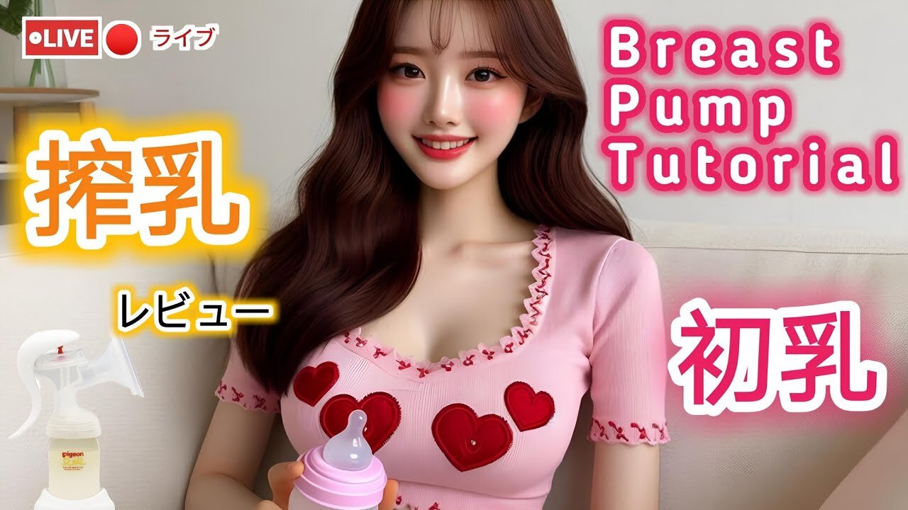 【搾乳機の使い方】搾乳入門!(pigeon搾乳機/Breast Pump Tutorial) #育児#子育て#搾乳