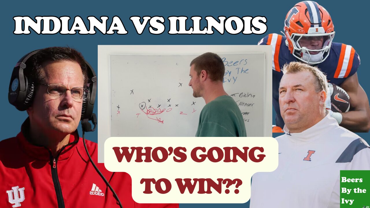 Indiana vs Illinois Football Preview | Film Breakdown Prediction