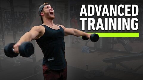 Advanced Full Body Workout (BFR, Butterfly Laterals, Calf Jumps, Bayesian Curls) w Menno Henselmans