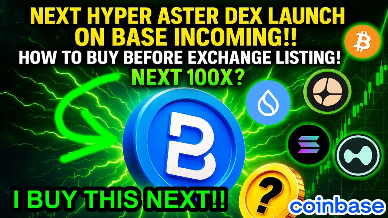 BasePerp New Dex on Coinbase BASE Network!! Next Hyper Aster 100X Crypto To Buy Next??