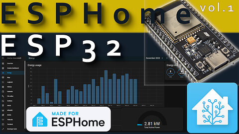 🏠 [vol.1] Home Assistant ESP32 ESPHome simple steps for beginners