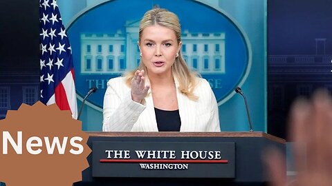 Karoline Leavitt briefs as US military buildup continues near Iran