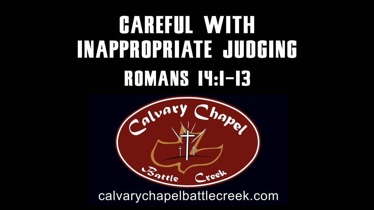 August 17, 2025 - Careful With Inappropriate Judging