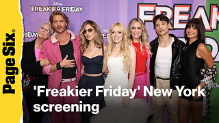 Freakier Friday' New York screening: Lindsay Lohan, Jamie Lee Curtis, more