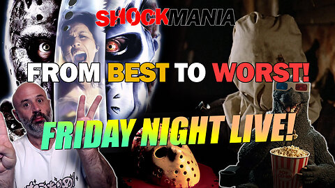 FRIDAY NIGHT HORROR CHAT LIVE - June 13 - Friday The 13th Tier Ranking Chat