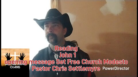 John 1 opening message Set Free Church Modesto Pastor Chris Settlemyre #theoutlawpreacher