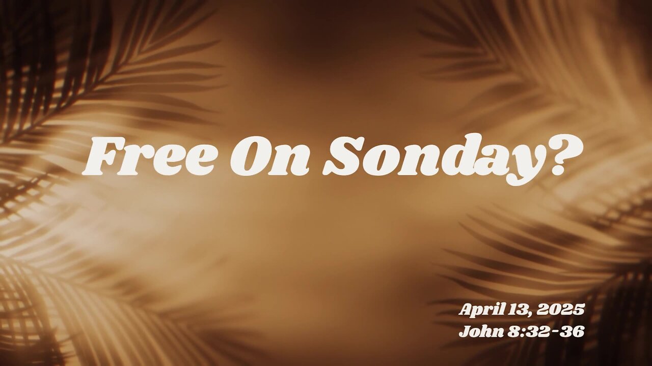 Free On Sonday?