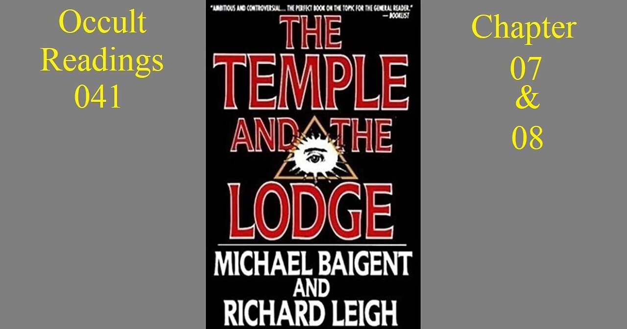 Occult Readings 041 - The Temple and the Lodge - Chapters 7 & 8