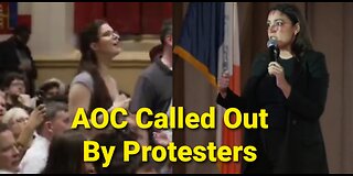 AOC Confronted By Protesters At Townhall As Democrats Lose More Supporters