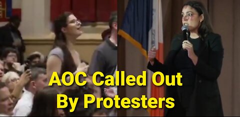 AOC Confronted By Protesters At Townhall As Democrats Lose More Supporters