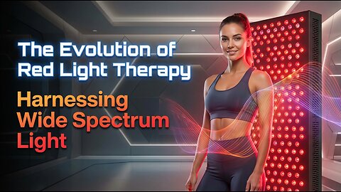The Evolution of Red Light Therapy - Harnessing Wide Spectrum Light