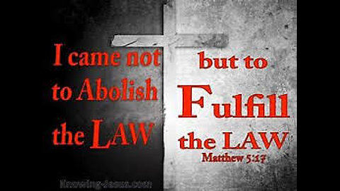 Jesus & the Old Testament- Abolished or Fulfilled? (Part 1 Debate w/ S&S Atheist David Johnson)