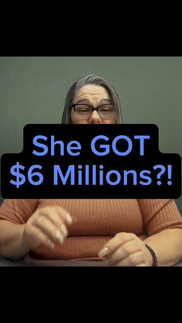 She Got $6 Millions For What?! 🤯