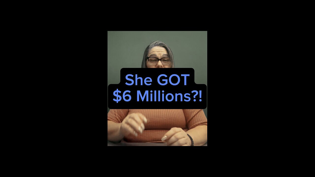 She Got $6 Millions For What?! 🤯