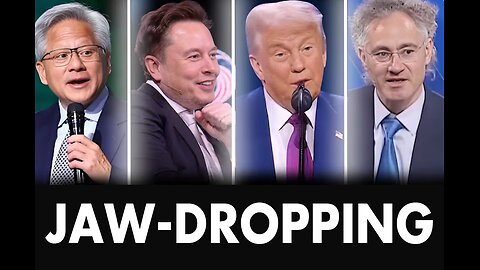 JAW-DROPPPING: Elon, Trump, Jensen, Karp & Sacks Stun Saudi Arabia