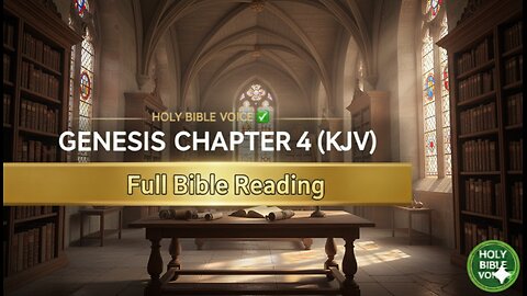Genesis Chapter 4 KJV | Cain and Abel | Full Bible Reading | Holy Bible Voice