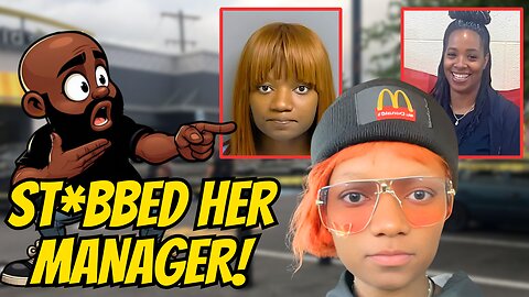 McDonald's Manager Stabbed By CRAZY EMPLOYEE!