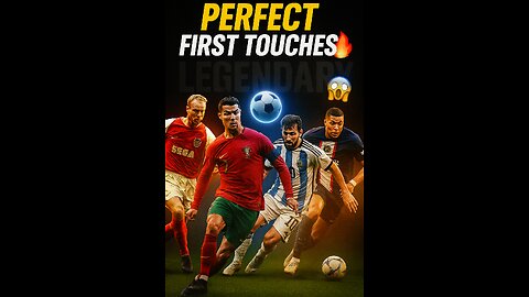 First Touch Masterclass — Perfect First Touches in Football (Bergkamp to Mbappé)