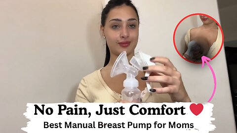 Manual Breast Pump – Every Mom’s Gentle Comfort | Easy to Use & Pain-Free #breastfeeding #breast