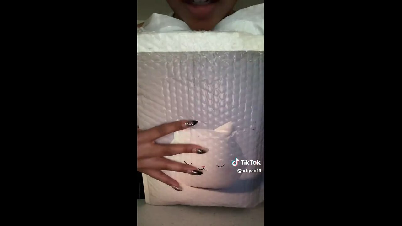 CalmCaressASMR makeup unboxing