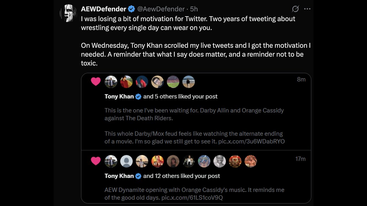 AEW Fans Think a Tony Khan "Like" Means They Matter?! Pathetic! #shorts