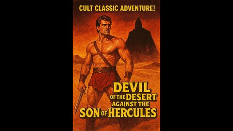 Devil Of The Desert Against The Son Of Hercules (1964) Cult Classic Adventure