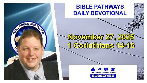 Bible Pathways Daily Devotional Nov 27, 2025