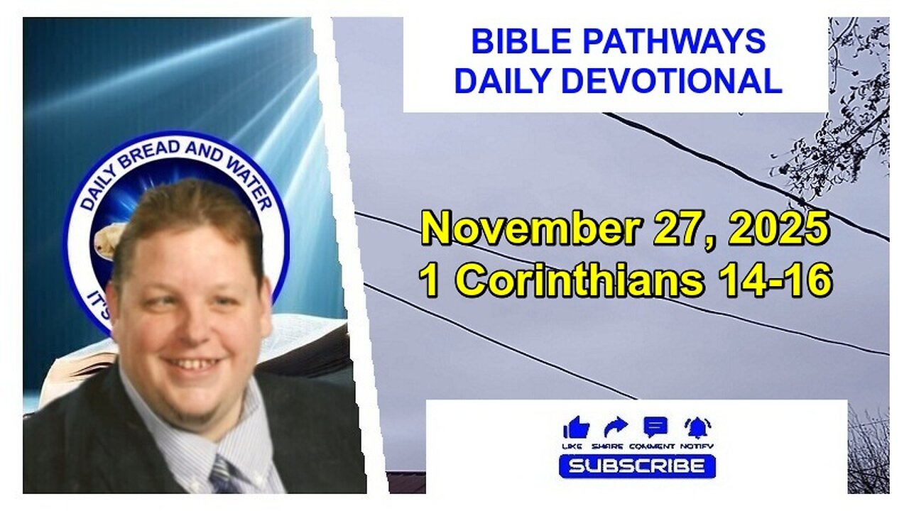 Bible Pathways Daily Devotional Nov 27, 2025