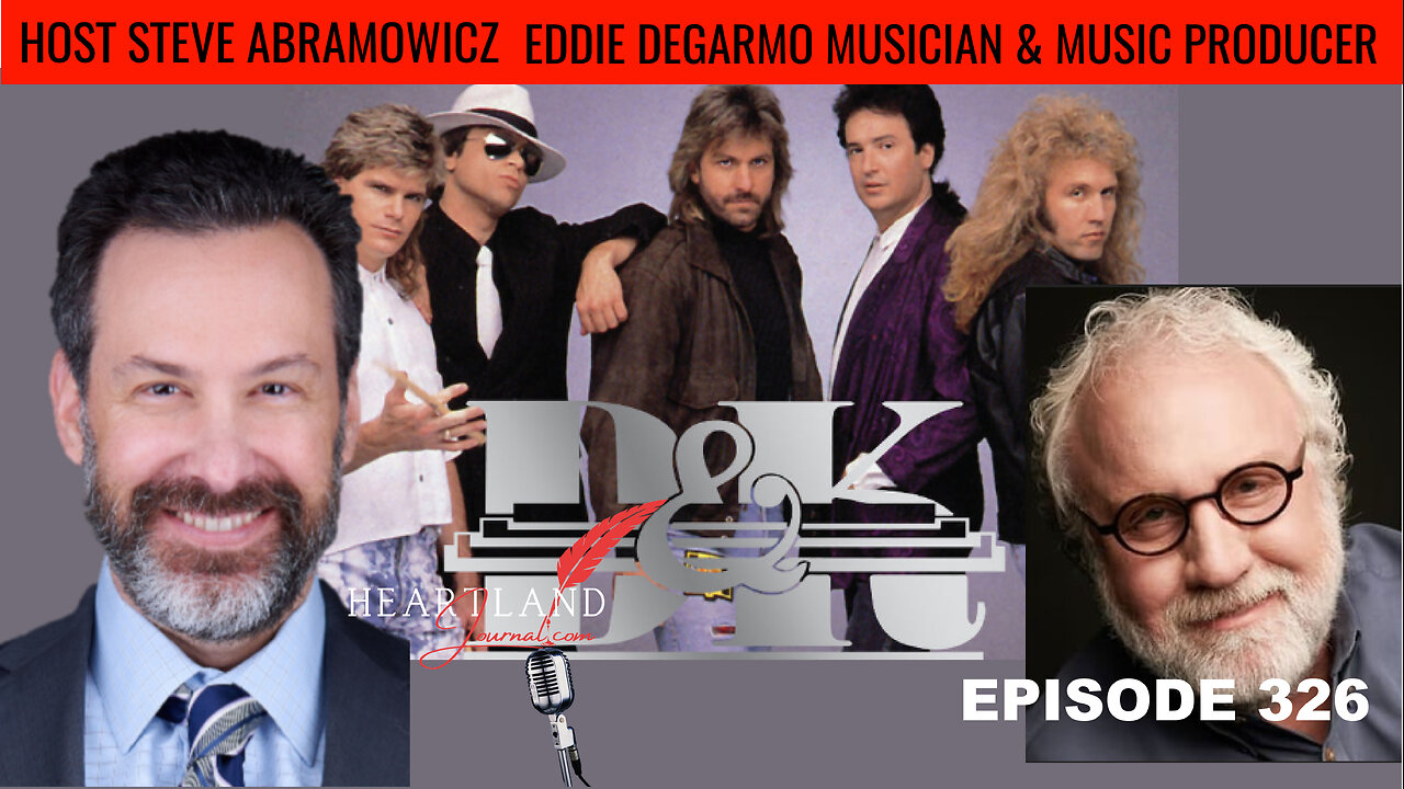 Eddie DeGarmo one half of the 80's CCM supergroup Degarmo & Key | HLJ EP326