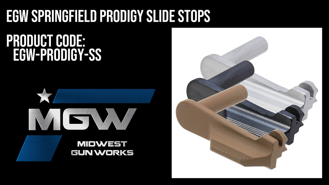 EGW Springfield Prodigy Slide Stops - EGW-PRODIGY-SS