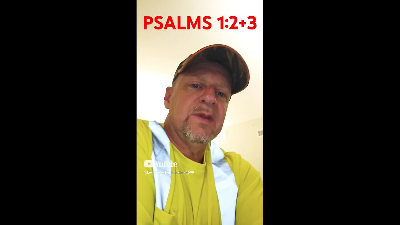 #PSALMS1:2+3 "STAY ROOTED IN GOD'S WORD ! YOU CAN WEATHER THE STORM !"