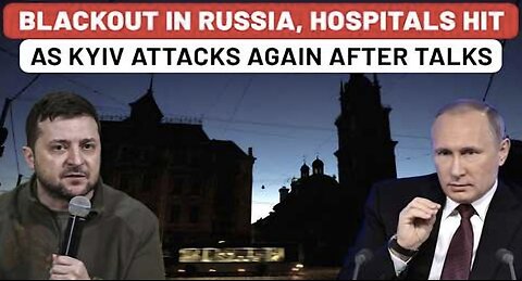 New Attack - Blackout In Russia As Ukraine Hits Civilian Targets; Hospitals Affected| Op Spiderweb