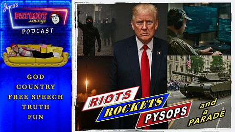 EP 200: Riots, Rockets, Psyops and a Parade | Current News and Events with Humor