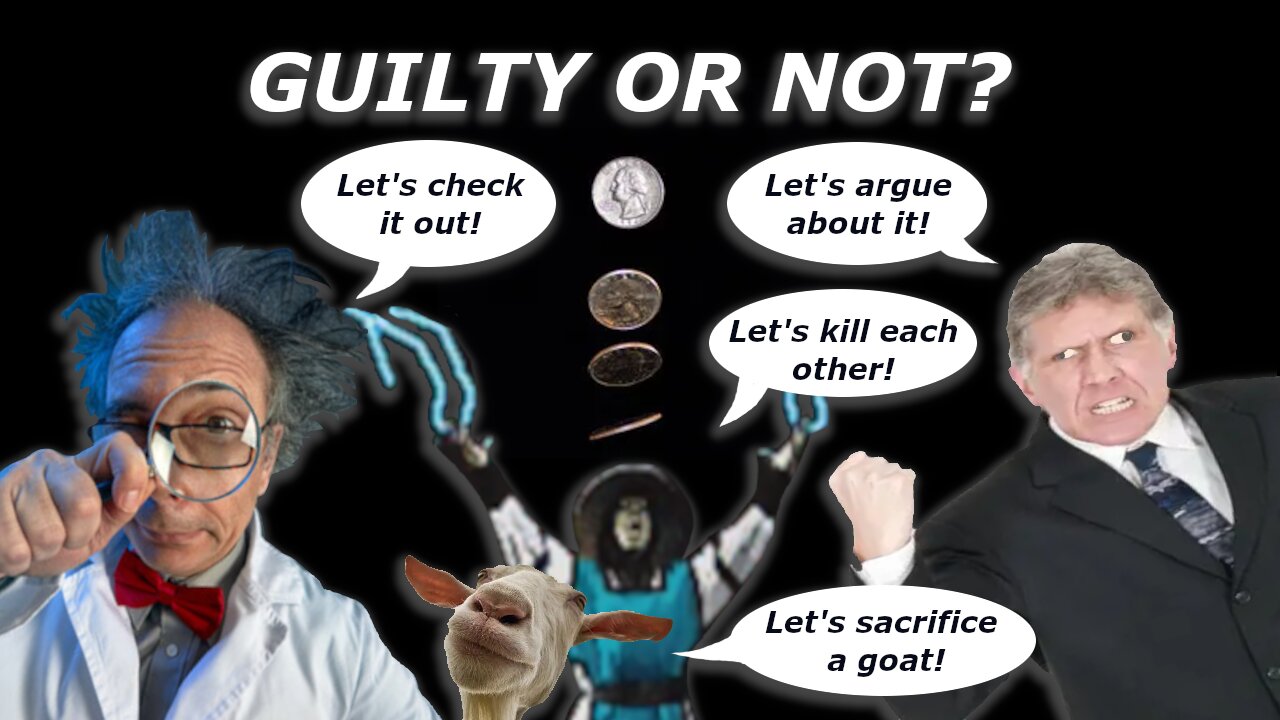 Is a judicial trial more reliable and efficient than a coin toss?