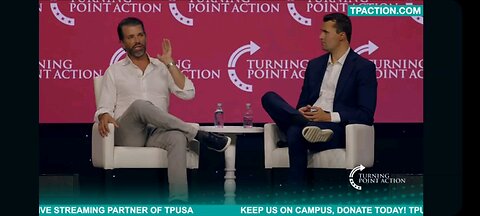 Donald Trump Jr And Charlie Kirk At Student Activist Summit 2025