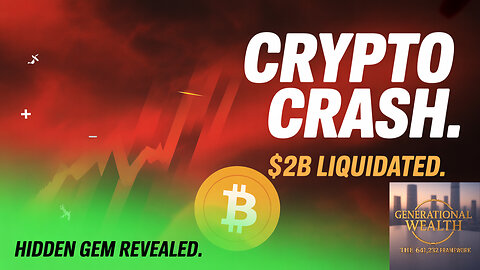 🚨 CRYPTO MARKET CRASH: $2 Billion Wiped Out in 24 Hours!