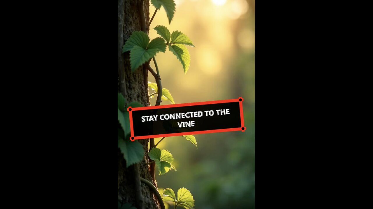 Stay Connected to the Vine