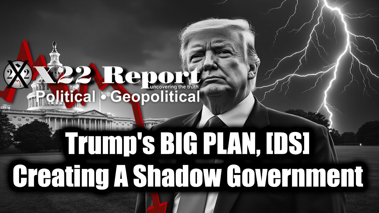 New X22 Report April 7 - Trump's BIG PLAN, [DS] Creating A Shadow Government, Special Op in Full!