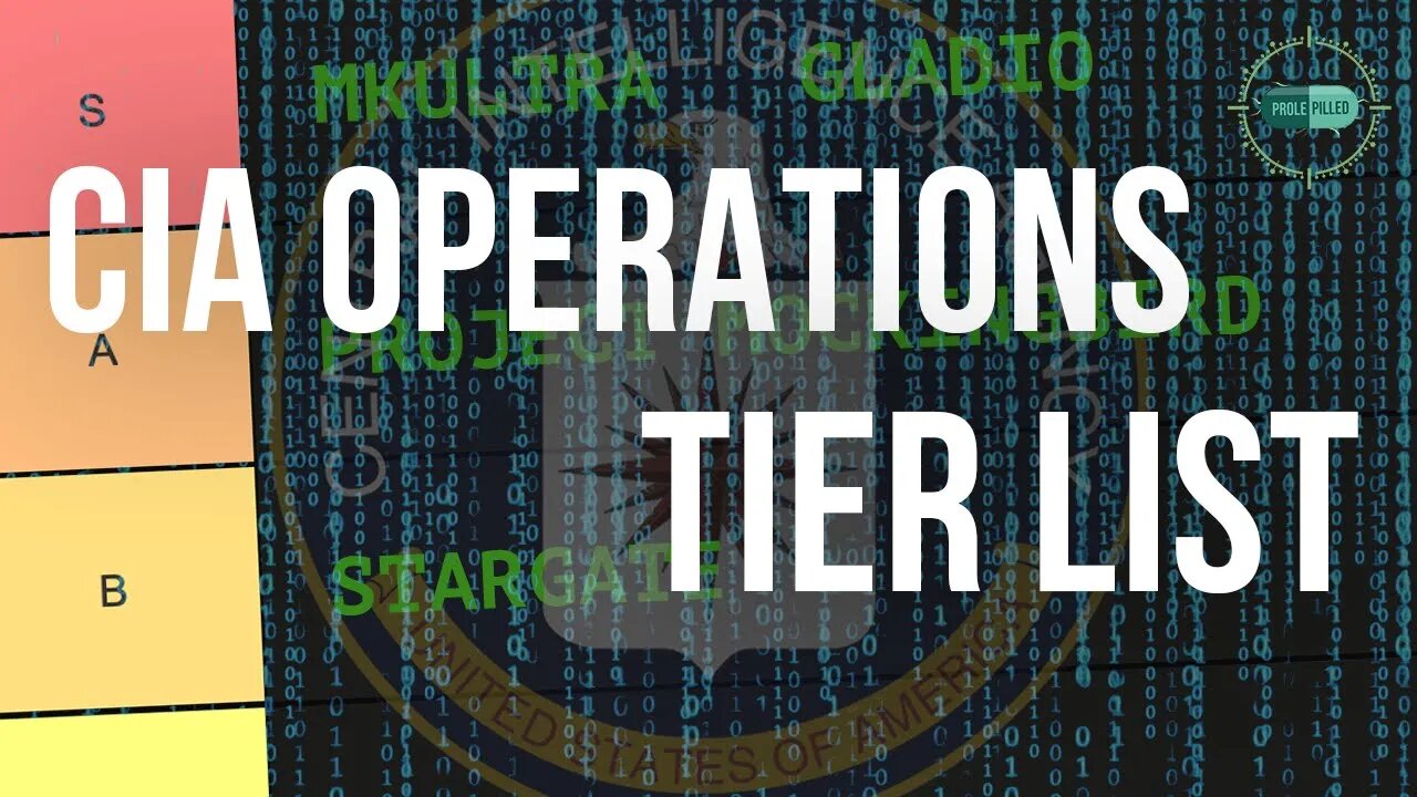 CIA OPERATIONS TIER LIST