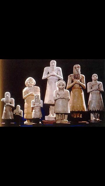Sumerian "demigods" created by the god Enki to teach civilization
