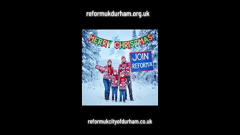 🎄✨ Wishing you all a Merry Christmas filled with joy and hope! 🎁 Join our Reform family today