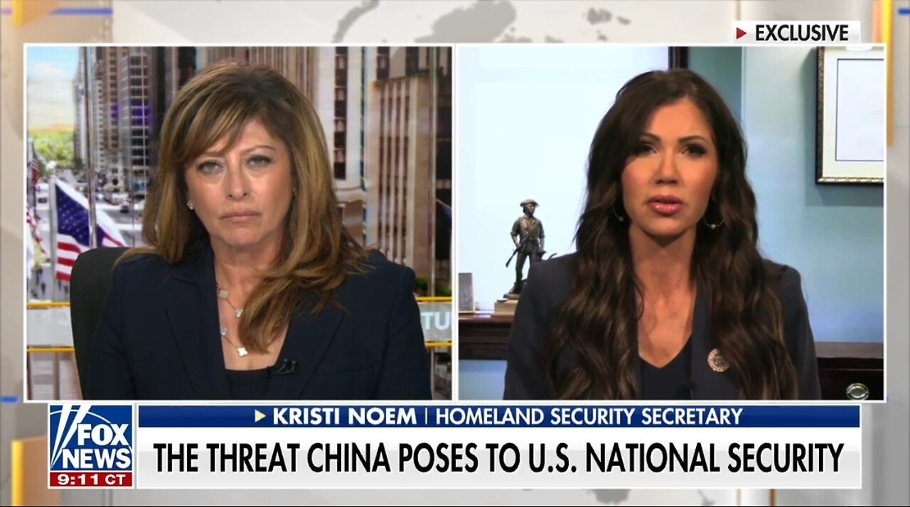 DHS Secretary: We're Removing China Spies!