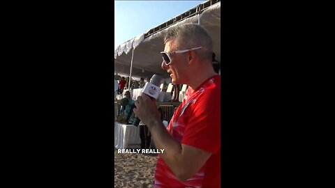 🎙️🇬🇧 Interview of Liam Green after their first match of the Beach World Cup 2025