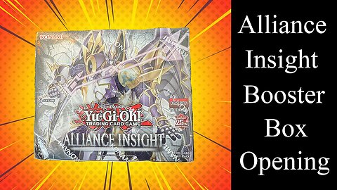 Yu-Gi-Oh!: Alliance Insight Booster Box Opening 1