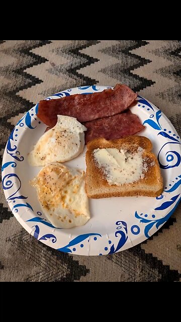 my breakfast lunch and a snack