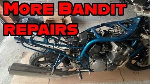 Suzuki Bandit Gets More Repairs! Facebook scam Bandit.