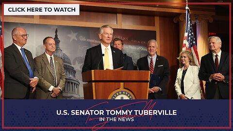 Tuberville Joins Golden Dome Press Conference