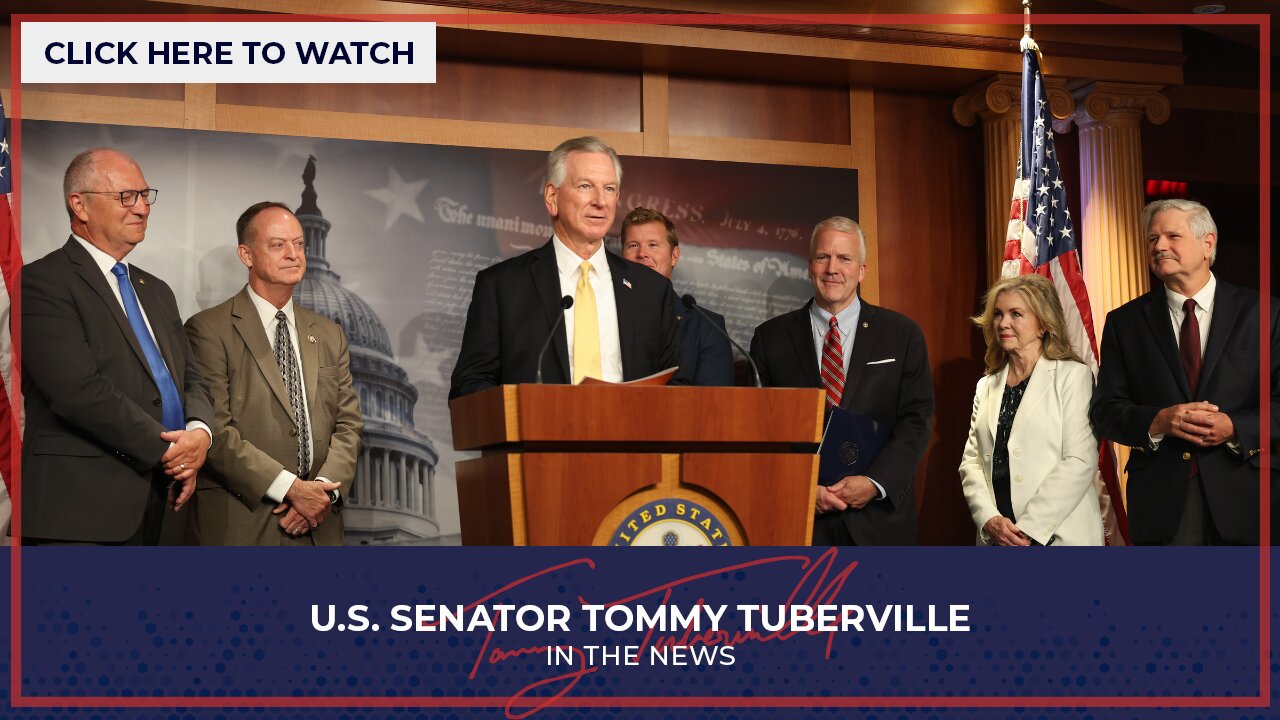 Tuberville Joins Golden Dome Press Conference