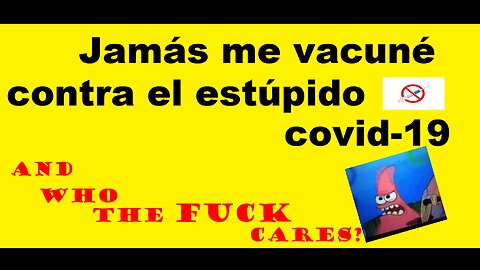 and who the fuck cares