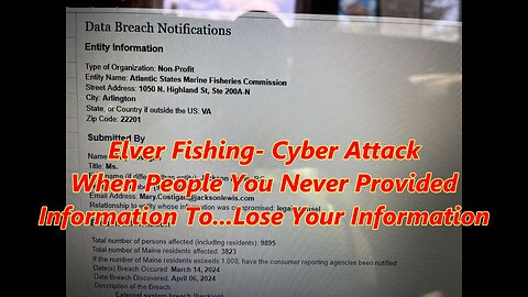 Fisherman's Information Hacked